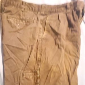 3 pair/Chino cuffed flat front shorts.